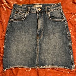 Trafaluc by Zara Denim Skirt
